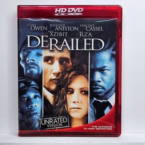 Derailed HD DVD Unrated Version Clive Owen Jennifer Aniston Thriller Miramax
